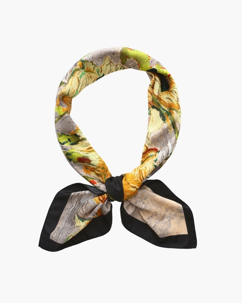 Foulard de jardin impressionniste Don Varet