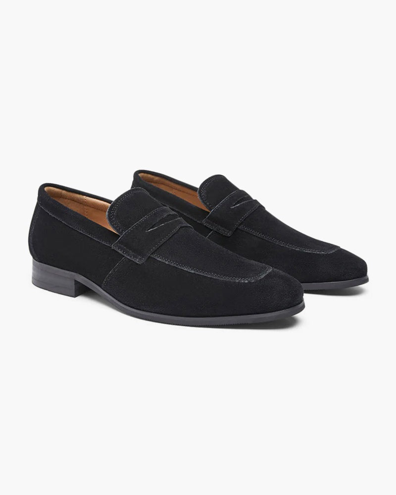Don Varet Suede Penny Loafers