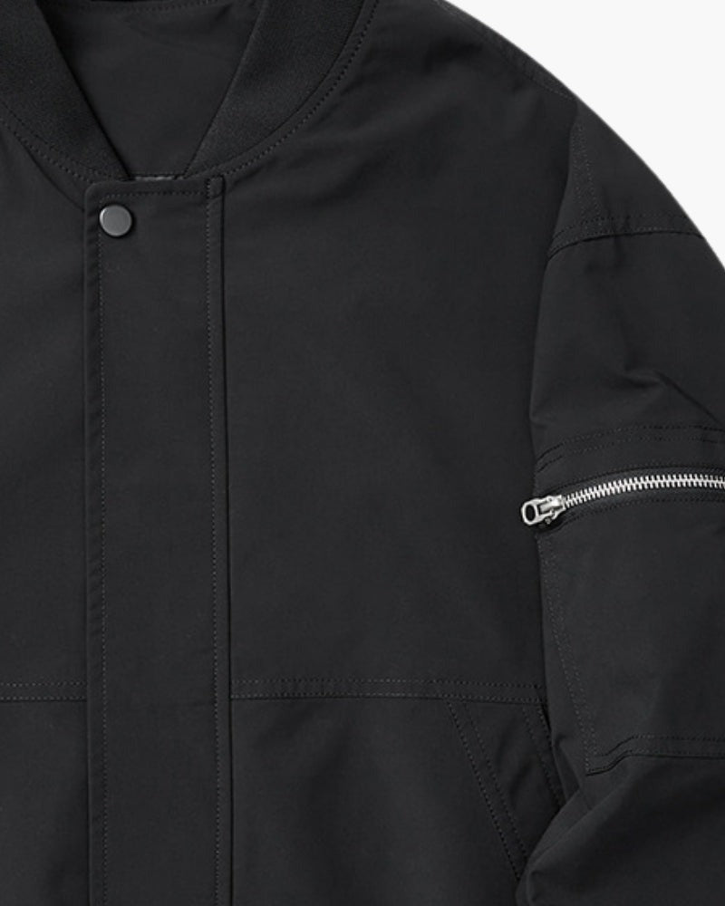 blouson aviateur minimaliste