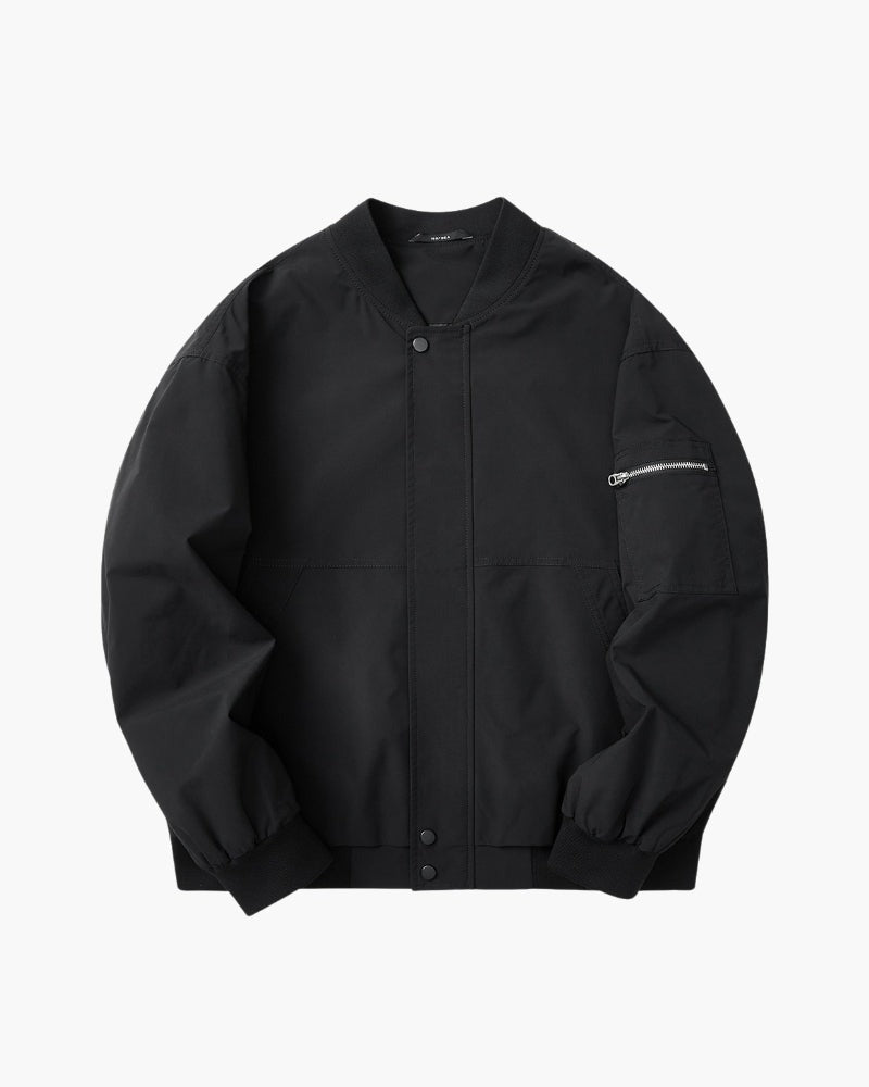 blouson aviateur minimaliste