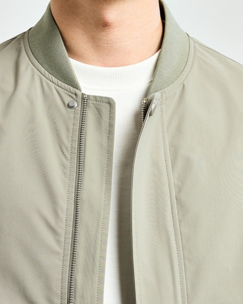 blouson aviateur minimaliste