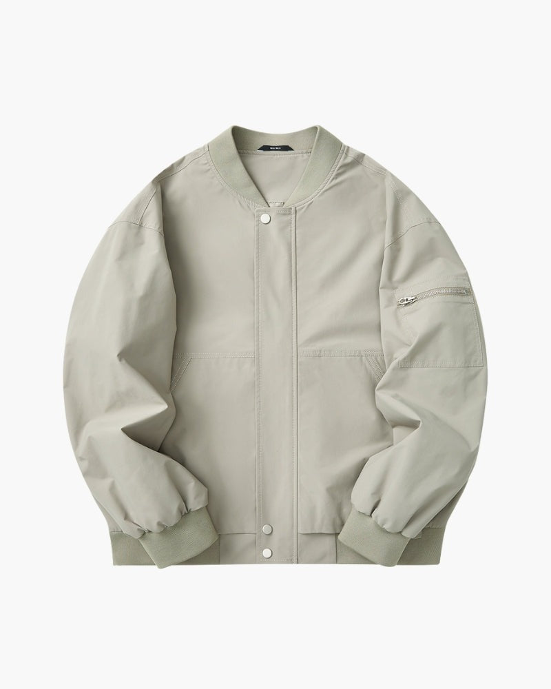 blouson aviateur minimaliste