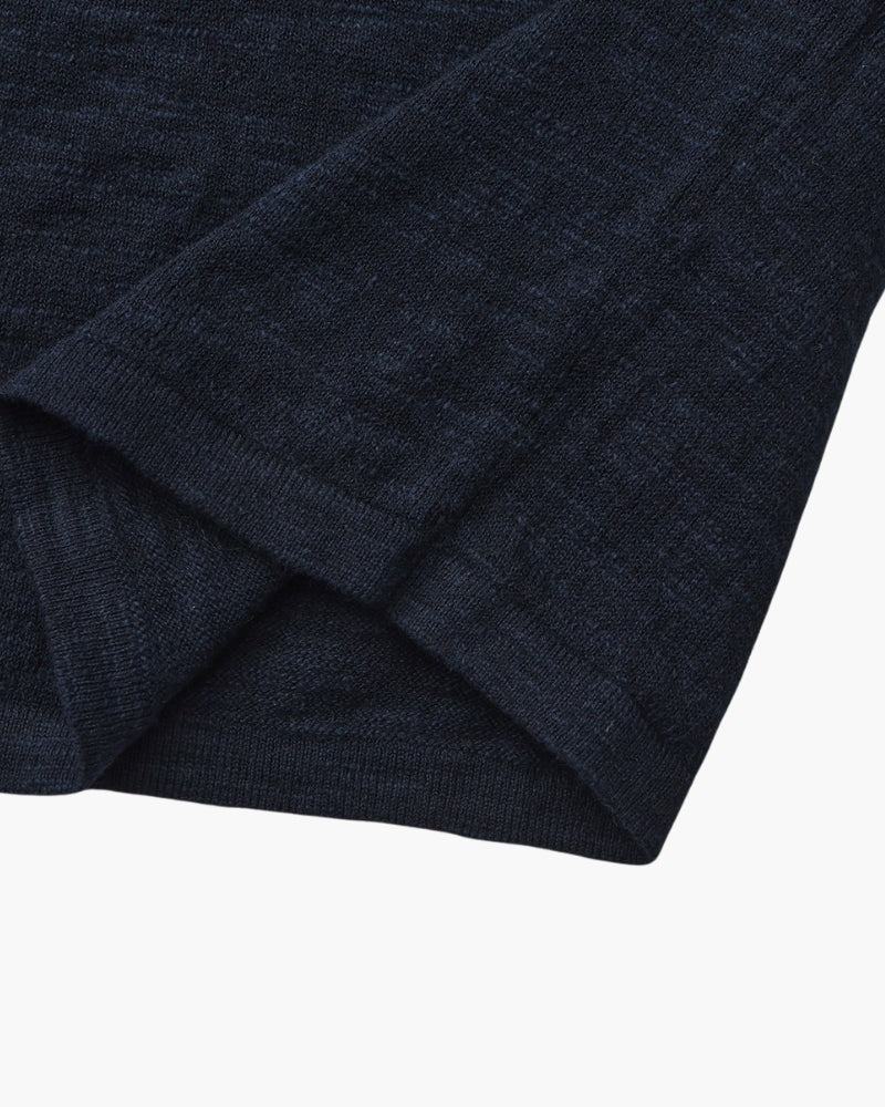 Pull-over essentiel en lin et coton