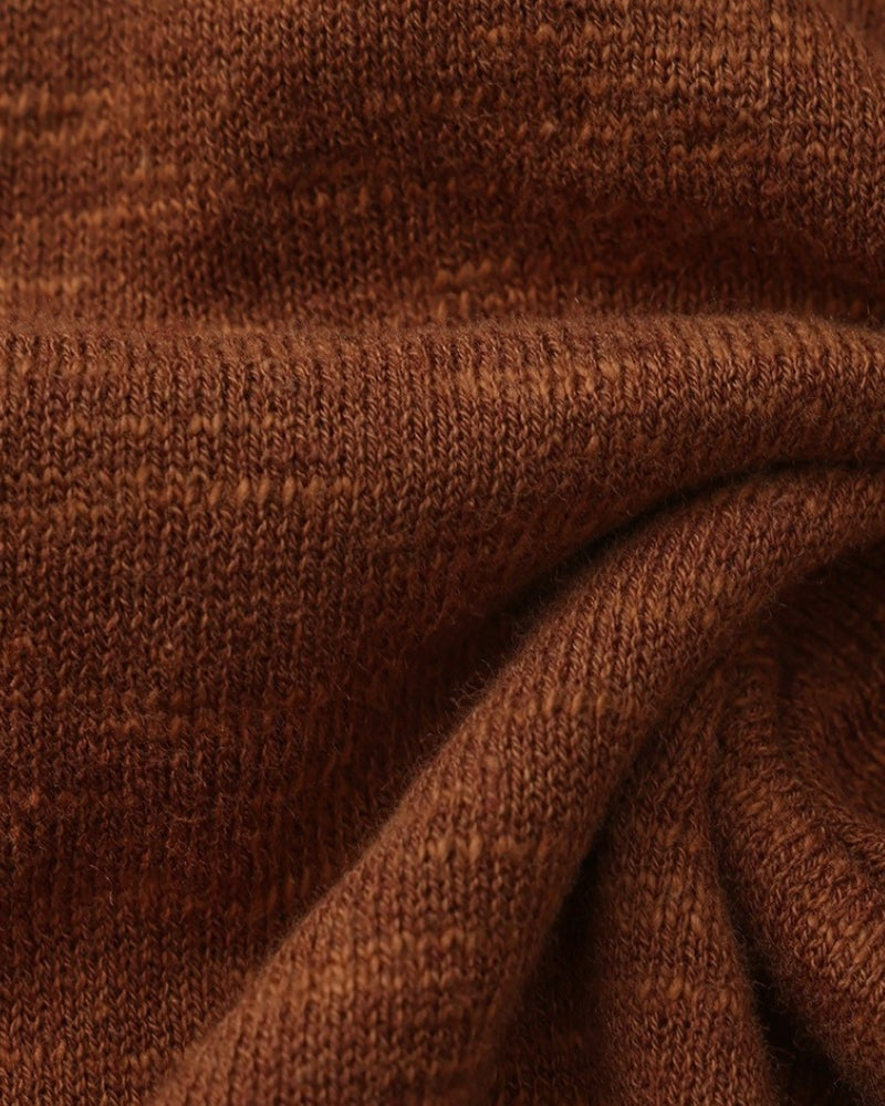 Pull-over essentiel en lin et coton