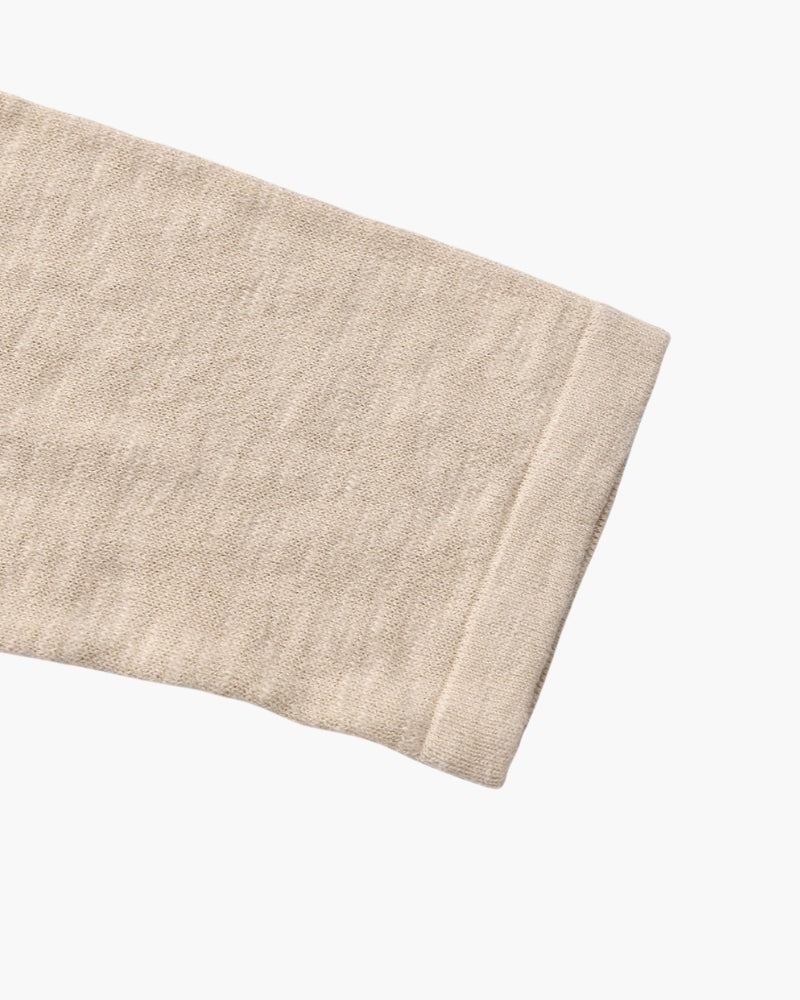 Pull-over essentiel en lin et coton