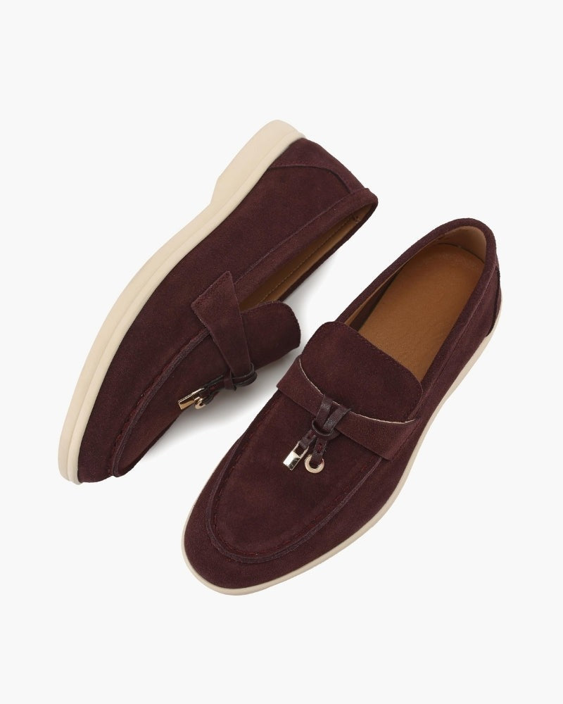 Don Varet Suede Lady Loafers