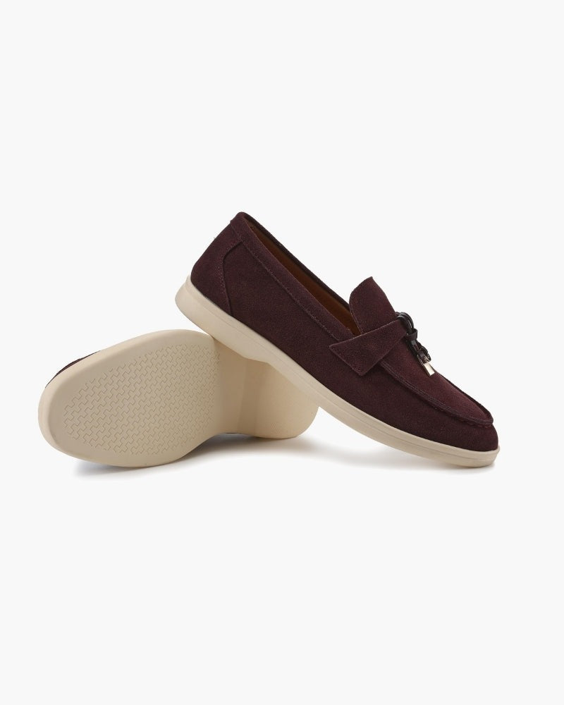 Don Varet Suede Lady Loafers