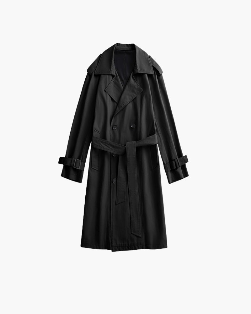 Trench-coat classique croisé