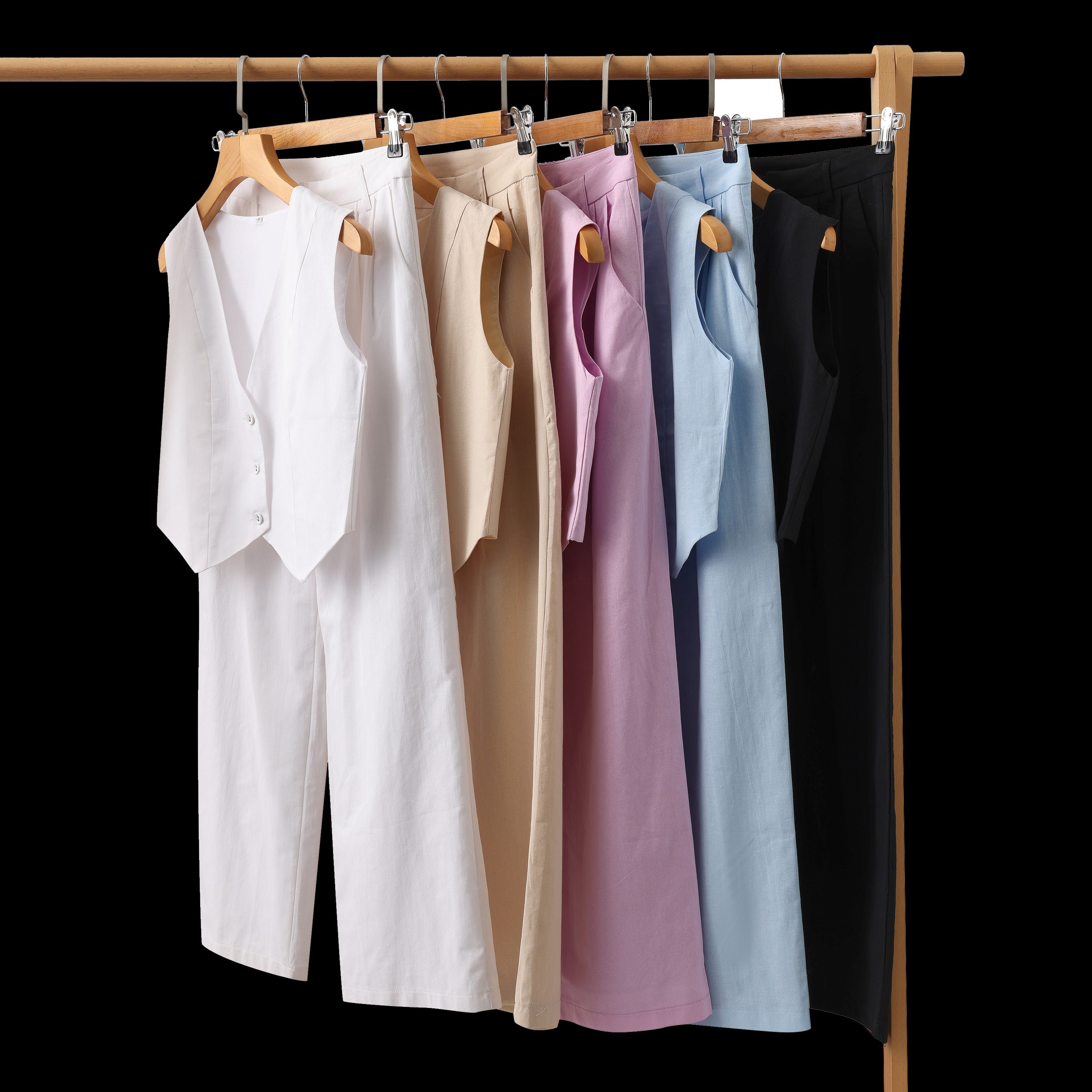 Ensemble deux pièces en lin Classy Lady