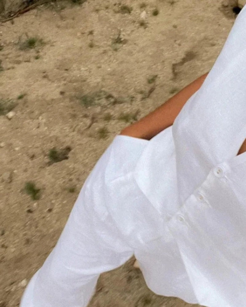 Ensemble deux pièces en lin Classy Lady