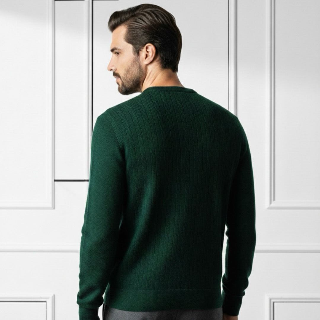 Pull en maille premium pour homme