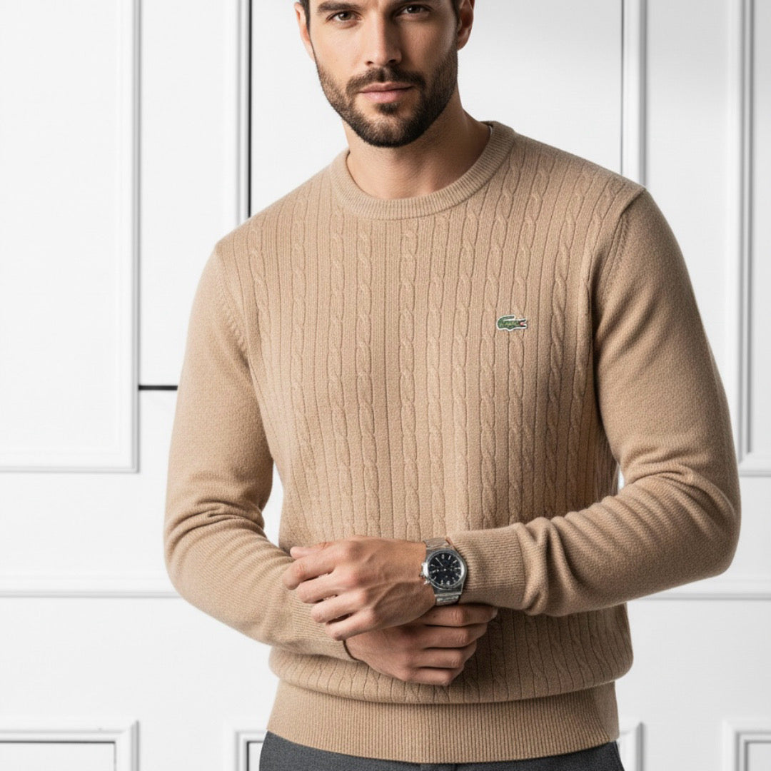 Pull en maille premium pour homme