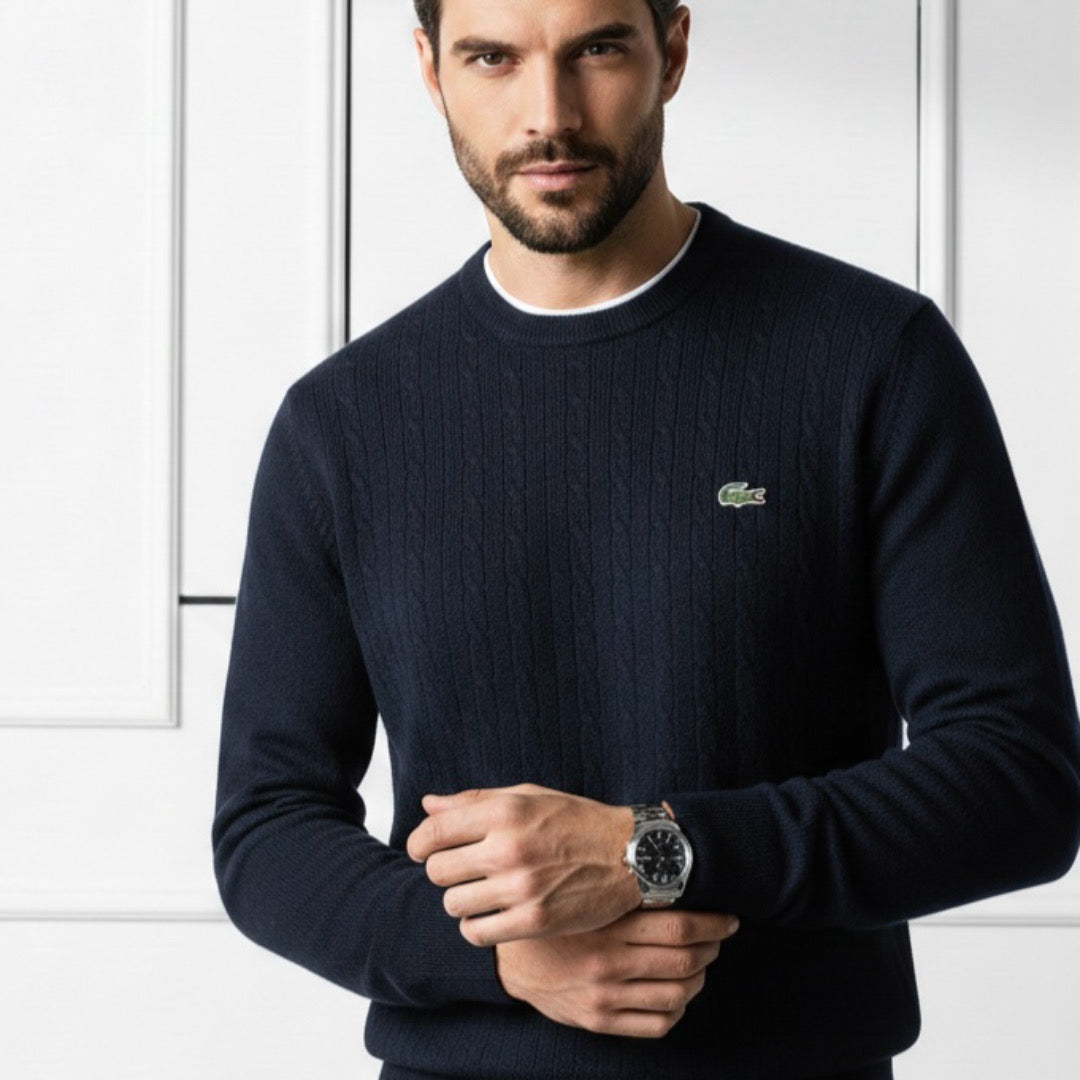 Pull en maille premium pour homme
