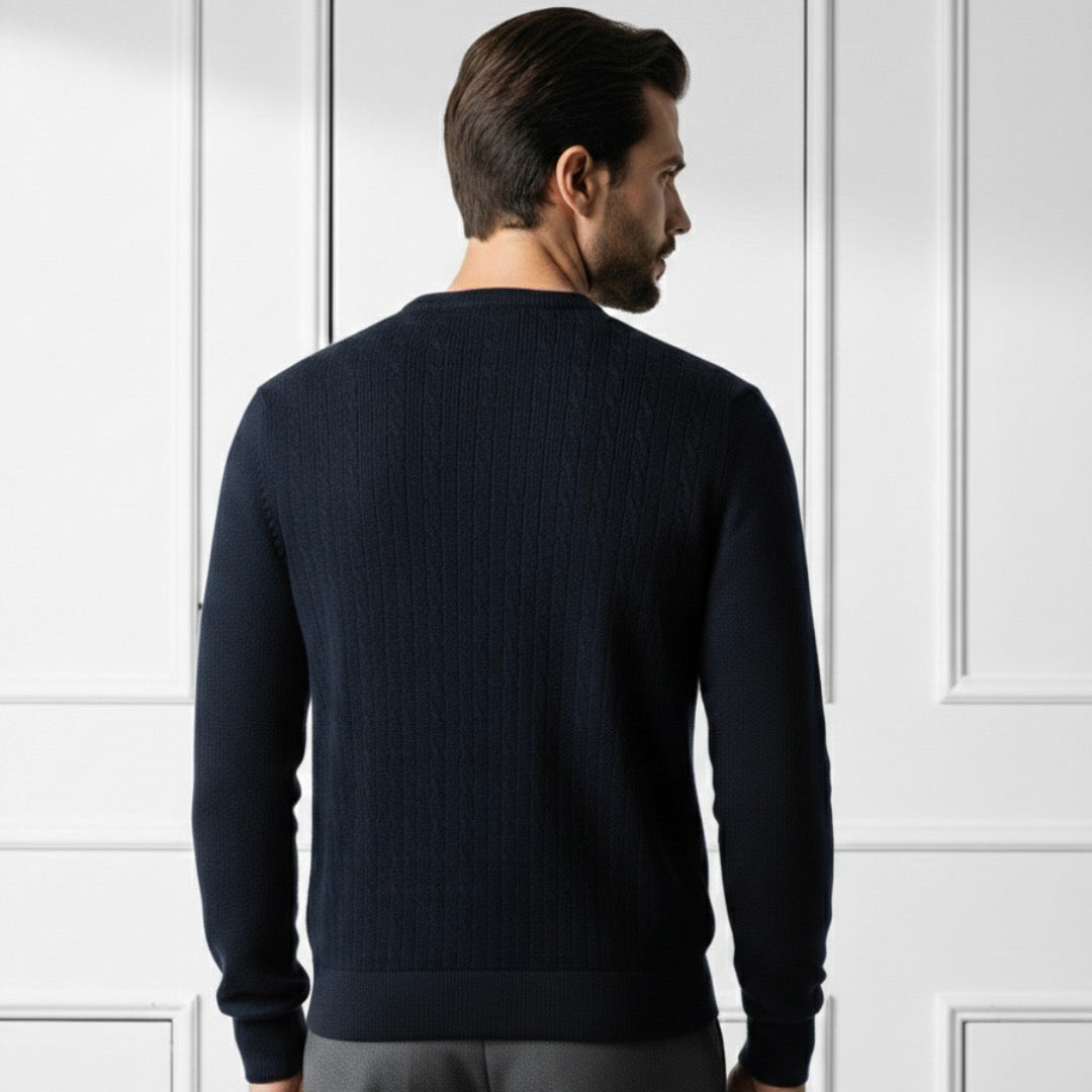 Pull en maille premium pour homme