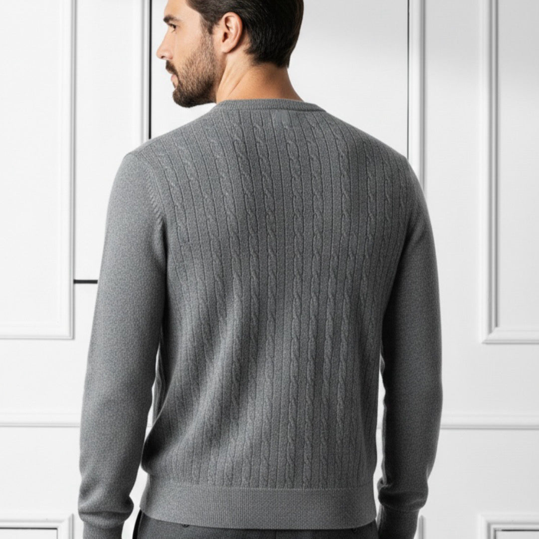 Pull en maille premium pour homme