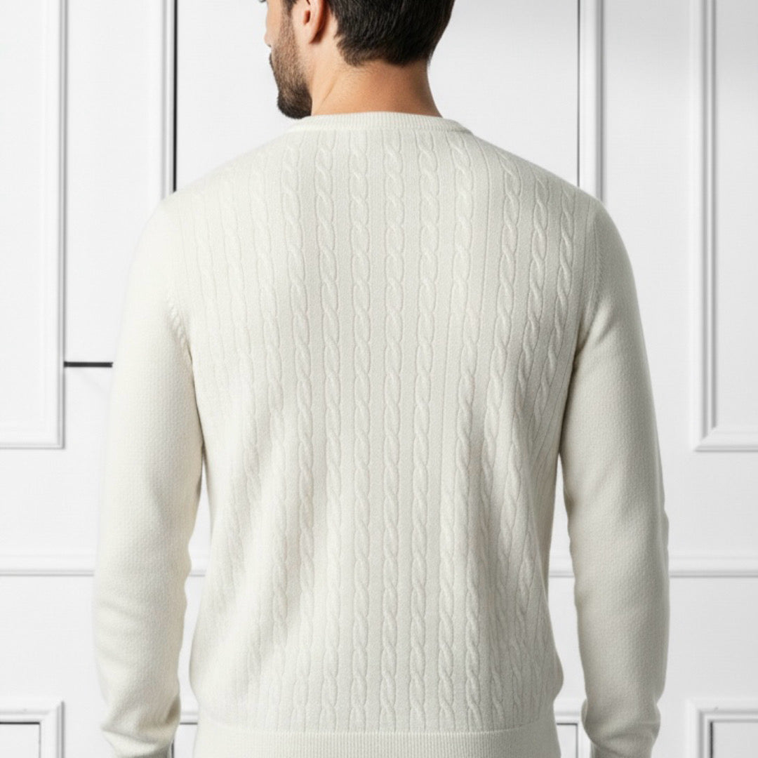 Pull en maille premium pour homme