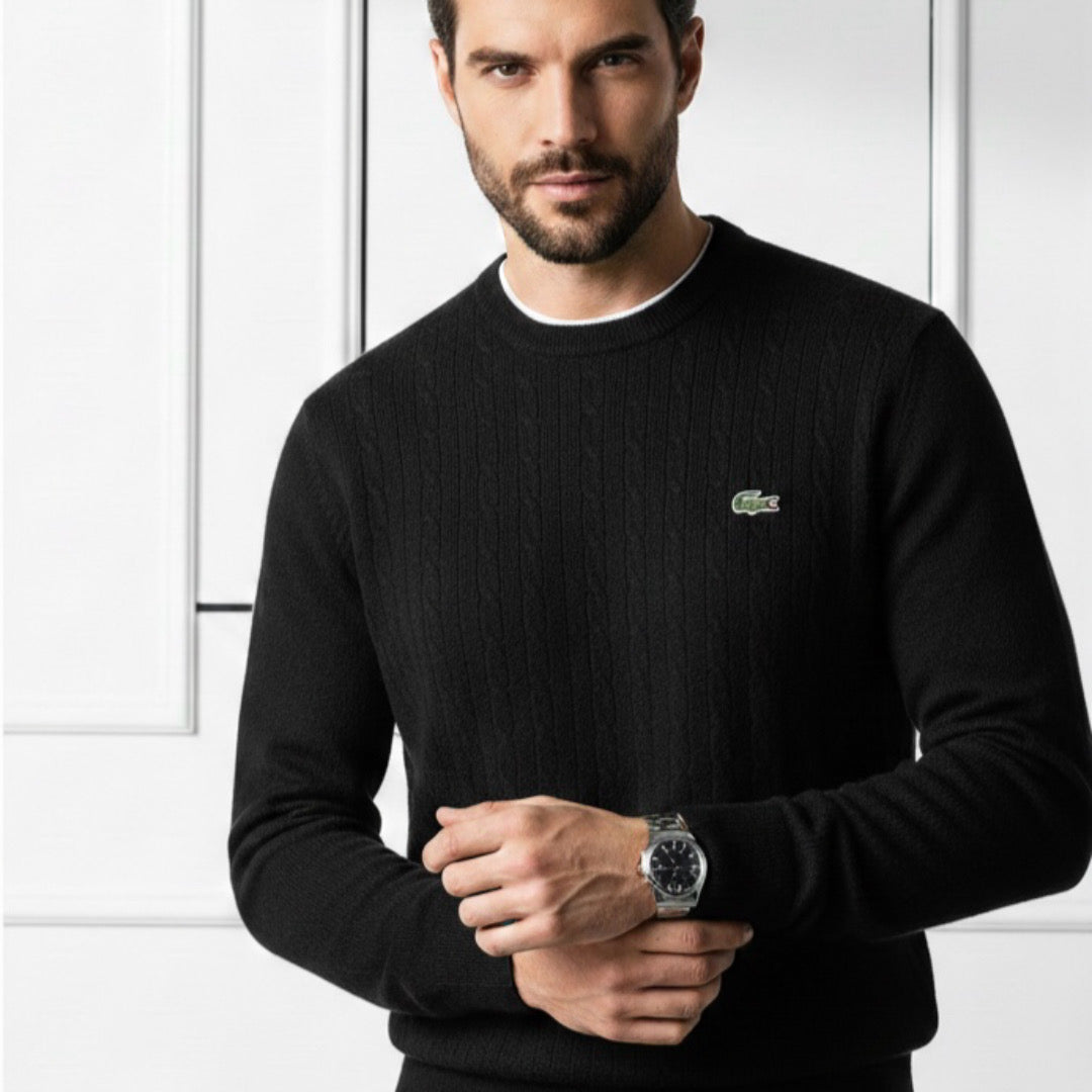 Pull en maille premium pour homme