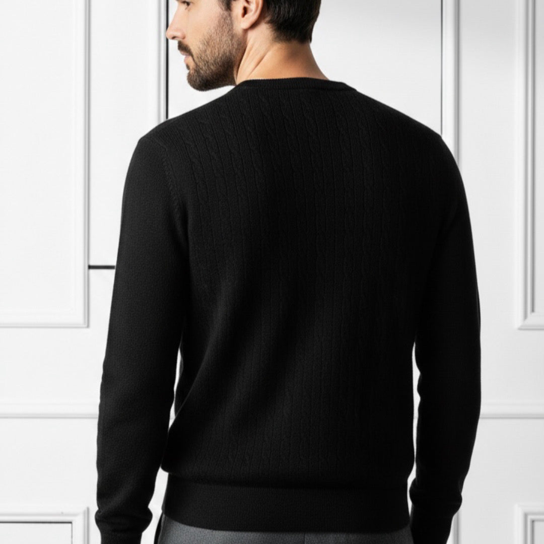 Pull en maille premium pour homme