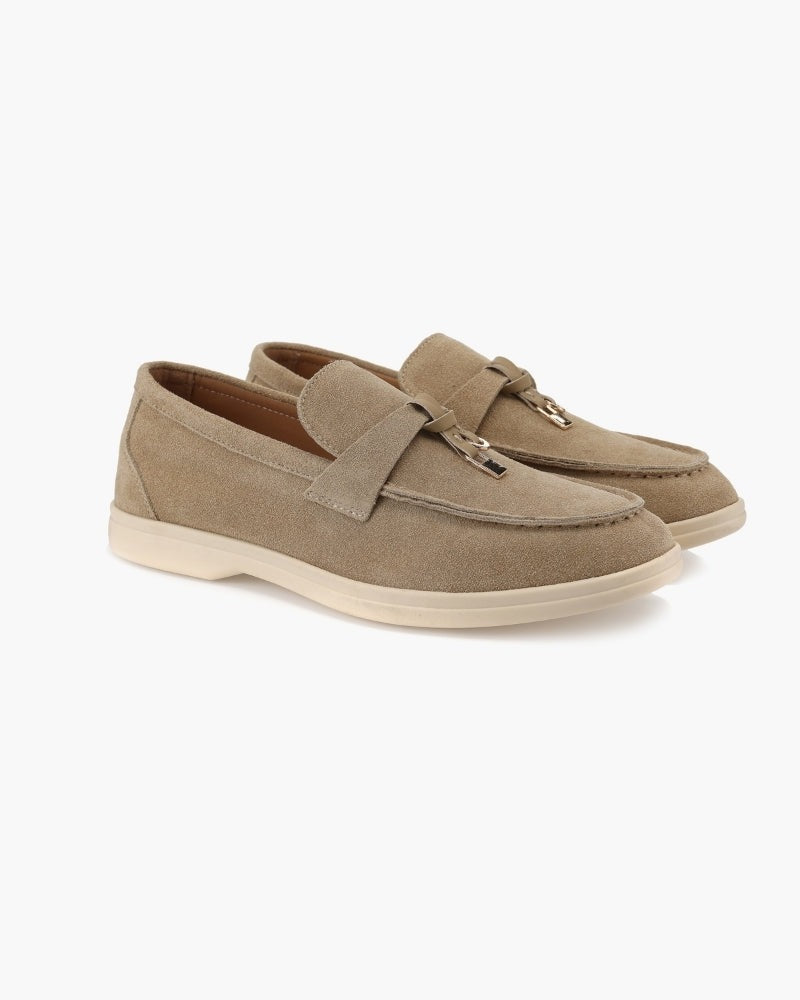Don Varet Suede Lady Loafers