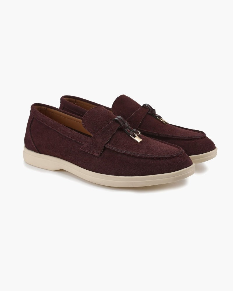 Don Varet Suede Lady Loafers