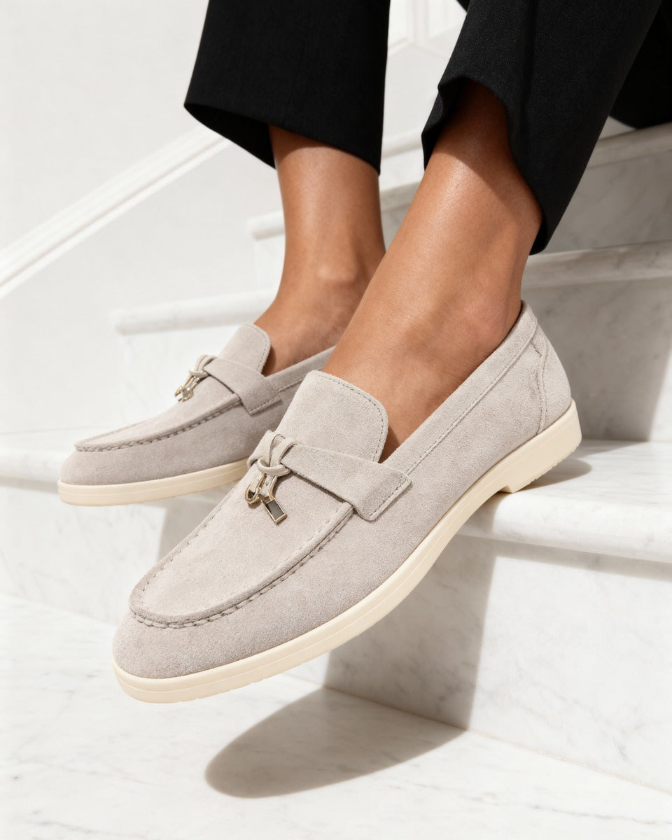 Don Varet Suede Lady Loafers